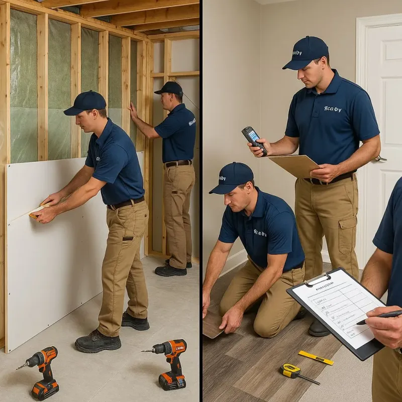 Repairs and Reconstruction process in Kendall Green, FL