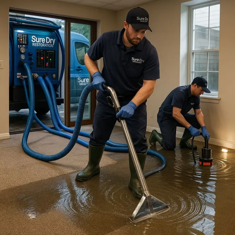 Water Extraction and Removal process in Kendall Green, FL